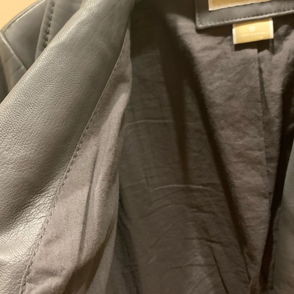 Michael Michael Kors leather Moro jacket - sz Sm - Picture 6 of 7